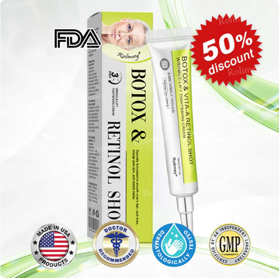 Evora's Rolimey® Botox & Vita-A Retinol Wrinkle-Lift Cream – Made & Shipped in the USA