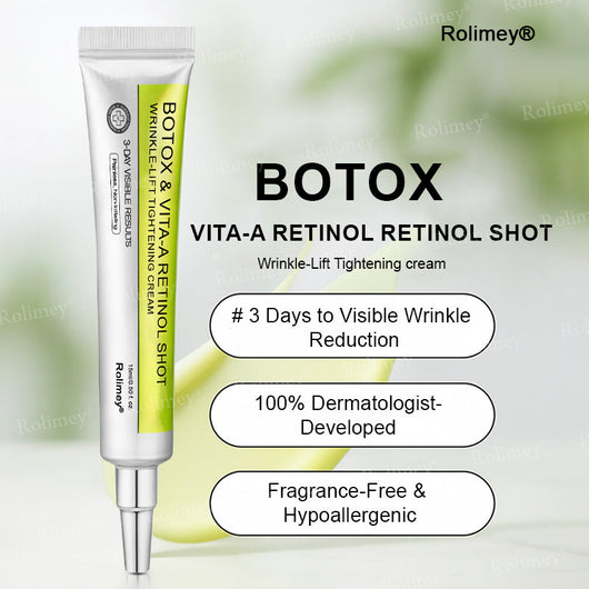 Evora's Rolimey® Botox & Vita-A Retinol Wrinkle-Lift Cream – Made & Shipped in the USA