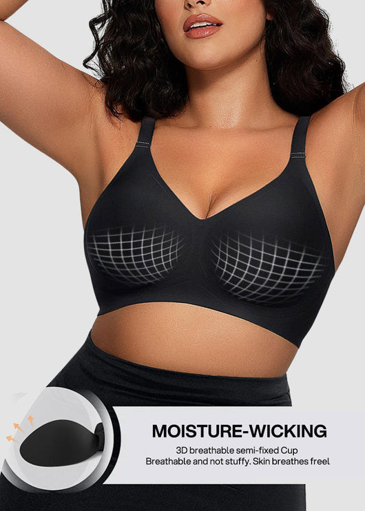 Seamless Soft Comfort Jelly Strip Wireless Bra