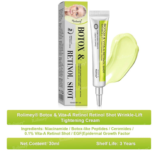 Evora's Rolimey® Botox & Vita-A Retinol Wrinkle-Lift Cream – Made & Shipped in the USA