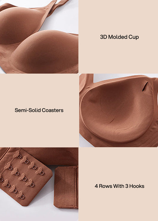 Seamless Soft Comfort Jelly Strip Wireless Bra