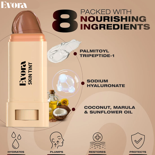 Evora Serum Boosted Skin Tint Balm