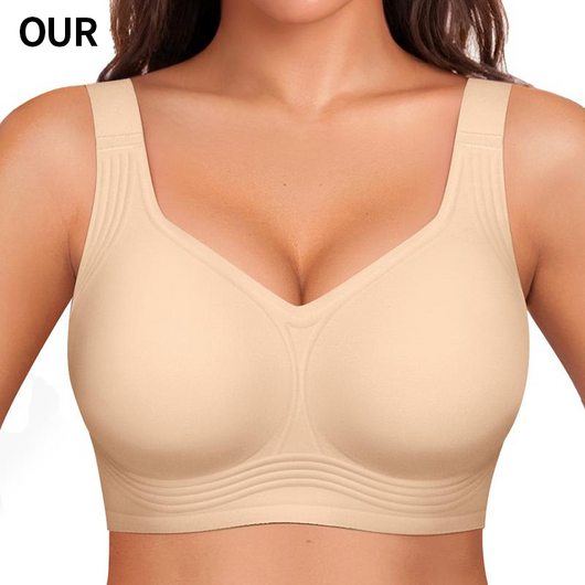 Full coverage Jelly wireless bra