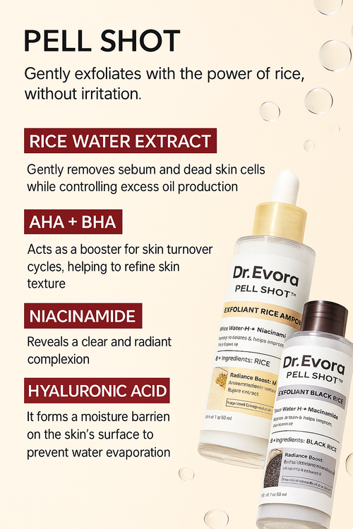 Glow Rice Ampoule Peel Shot