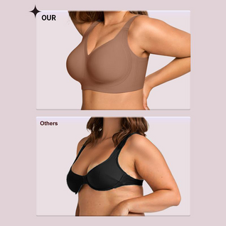 Full coverage Jelly wireless bra