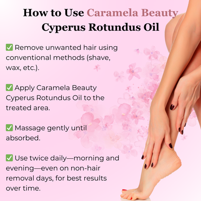 Cyperus Rotundus Botanical Serum — Softer Regrowth. Calmer Skin.