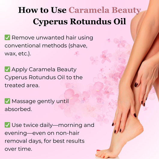 Cyperus Rotundus Botanical Serum — Softer Regrowth. Calmer Skin.