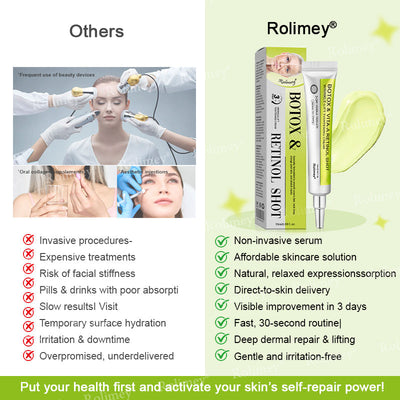 Evora's Rolimey® Botox & Vita-A Retinol Wrinkle-Lift Cream – Made & Shipped in the USA