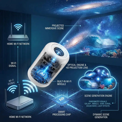 Evora® Night Light Projector