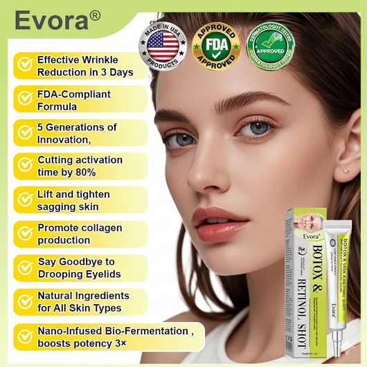 Evora Advanced Retinol Shot – Triple-Action Wrinkle Lift & Collagen Catalyst (Advanced 2026 Edition)