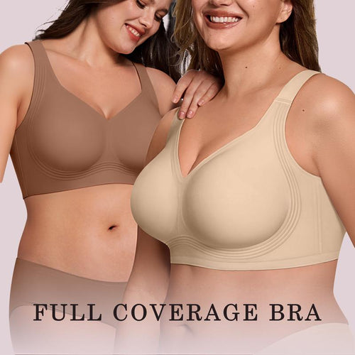 Full coverage Jelly wireless bra